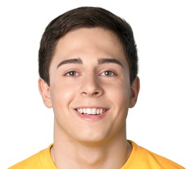 Portrait of Smiling Young Man