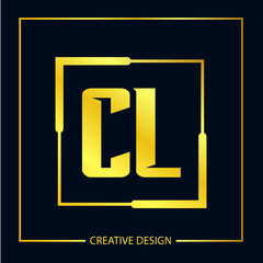 Initial Letter CL Logo Template Design