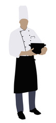 Vector Illustration Of A Chef