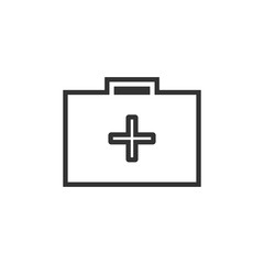 First aid icon, Medical symbol for your website design. Vector illustration