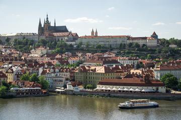 Fototapeta na wymiar View of the Old Town of Prague
