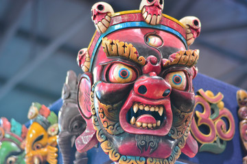 Fototapeta premium a traditional oriental dragon for parties and the end of the year