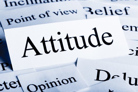 Attitude and Related Words