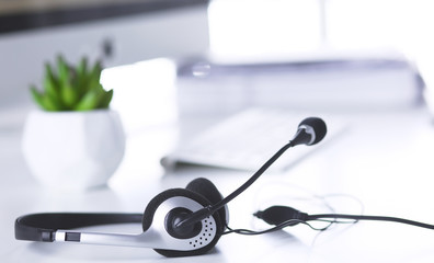 Communication support, call center and customer service help de