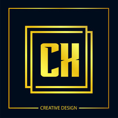 Initial Letter CX Logo Template Design