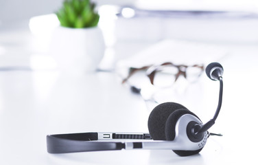 Communication support, call center and customer service help de