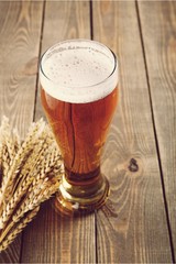 Beer mug isolated on white beer mug  on background