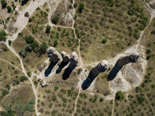 World best hot air balloon destination. gore me, Turkey.