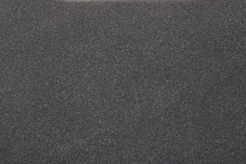 Black foam, foam texture background.