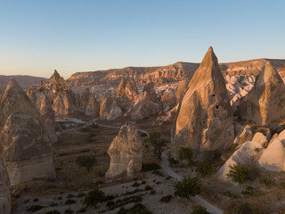 World best hot air balloon destination. gore me, Turkey.