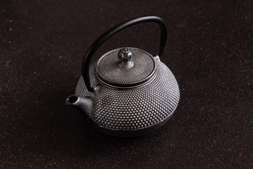 tea in the teapot