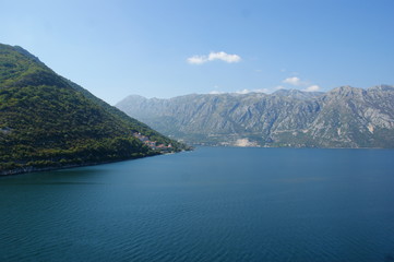 Obraz premium Nel Fiordo di Kotor