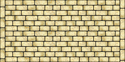 Pavement texture of regularly smooth stones 0032