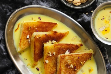 Shahi Tukda or Double ka meetha Diwali sweet