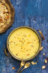 Rabri Indian sweet food for Diwali