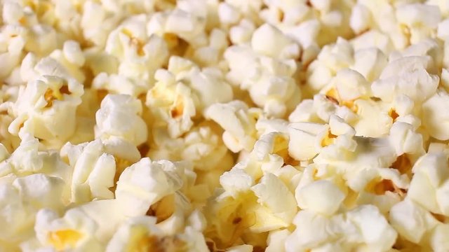 Popcorn popcorns rotating closeup texture pattern background