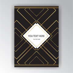 Art Deco page template