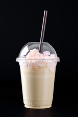 Milkshake with whipped cream