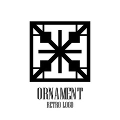 Art Deco vintage logo
