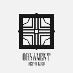 Art Deco vintage logo