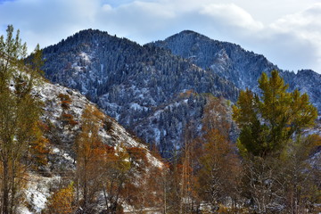 Issyk river, Almaty, Kazakhstan