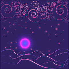 Ultraviolet abstract 9