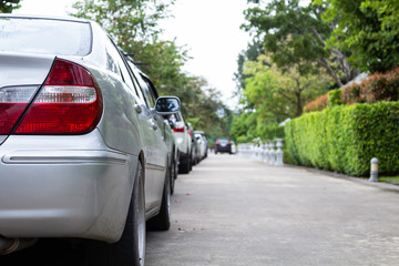 Obraz premium Car parking