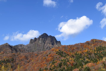 秋の定山渓天狗岳