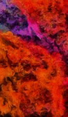 Abstract grunge texture closeup background. Oil painting design pattern. Vintage dry paint brushstrokes artistic artwork. Creative wallpaper.