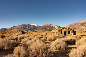 Deserted cabin in the Eastern Sierra Nevada.