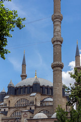 Fototapeta na wymiar Architectural detail of Built by architect Mimar Sinan between 1569 and 1575 Selimiye Mosque in city of Edirne, East Thrace, Turkey 