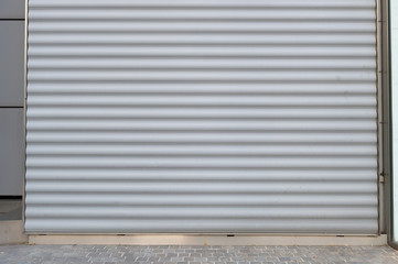 street wall background ,Industrial background, empty grunge urban street with warehouse brick wall