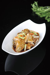 Braised fish with tofu in thick soup