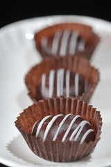 Chocolate colored balls