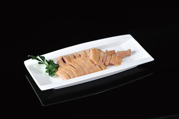 Salted duck with flavor