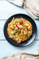 Stir-Fried Squid or Octopus with Salted Eggs