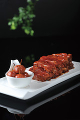 Sweet and sour pork ribs