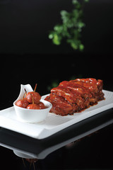 Sweet and sour pork ribs