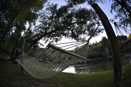 hammoc near the river
