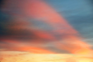 Beautiful sky and clouds