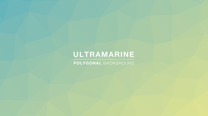 Ultramarine Polygonal