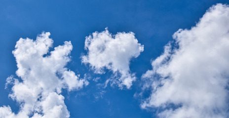 Clouds in the sky