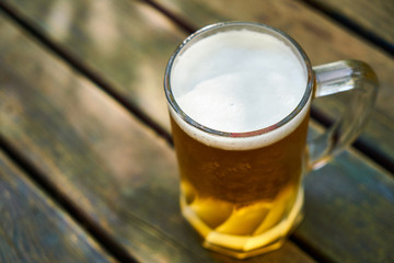 Glass of Light Beer