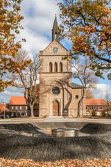 Obraz premium Hasselfelde im Harz Kirche