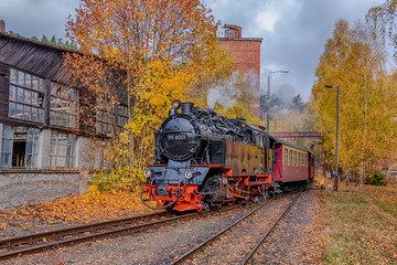 Eisenbahnromantik im Selketal Harz Selketalbahn