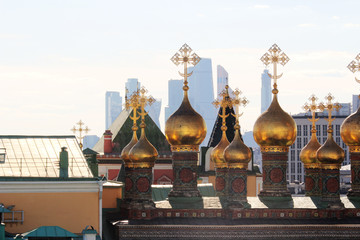 Obraz premium Church of the Deposition of the Robe, Moscow Kremlin