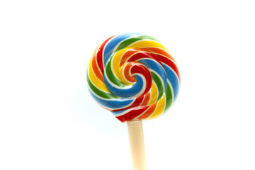 Sweet colorful candies, lollipops using for concept of Candy Day.