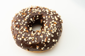 isolated sweet colorful donut
