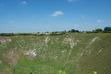 Lochnagar mine crater somme