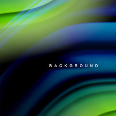 Background abstract - liquid color wave